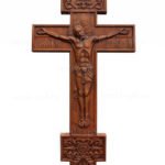 Крест резной сосновый высота 100 см в спб