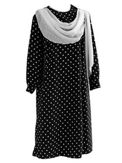 Похоронное платье с шелковым шарфом в спб