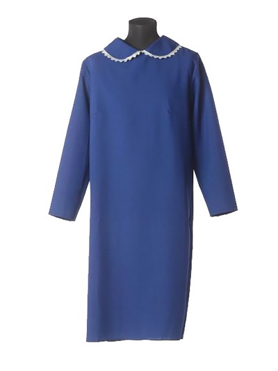 Платье в гроб простое синее - Фото 1 | Компания «Венок»