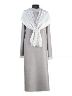 Платье женское ЛЮКС из плательной ткани с шарфом заказать в Санкт-Петербурге