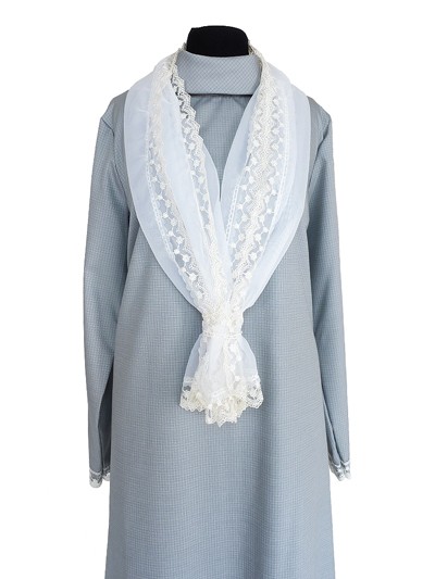 Платье женское люкс из плательной ткани с шарфом - Фото 1 | Компания «Венок»