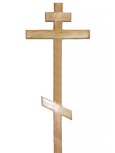 Крест сосновый КС-11 - Фото 1 | Компания «Венок»