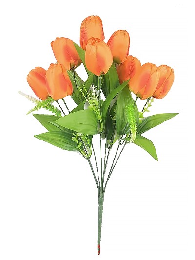 Букет тюльпанов Хундон — оранжевый - Фото 1 | Компания «Венок»