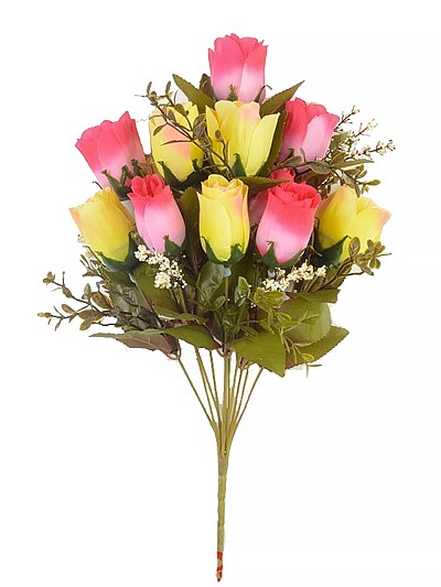 Букет роз Элайза желто-малиновый - Фото 1 | Компания «Венок»