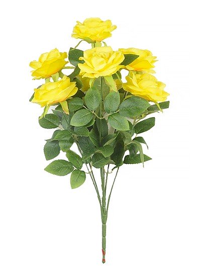 ВАЛОНГУ Букет роз 7 голов — желтый - Фото 1 | Компания «Венок»