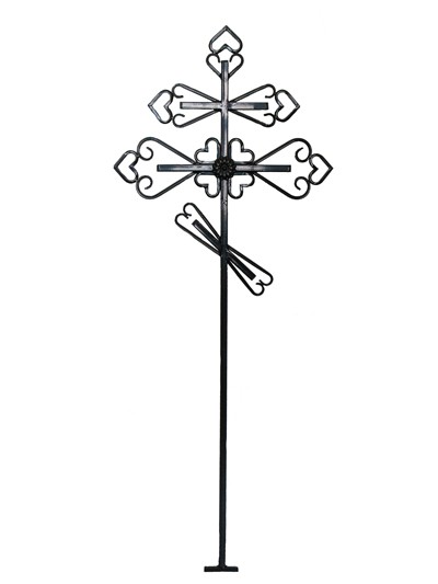 Крест металлический М4 малый - Фото 1 | Компания «Венок»