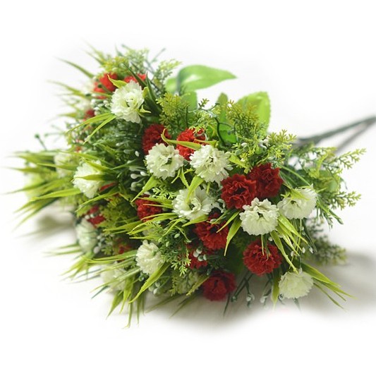 Букет гвоздики Винчкомб 36 соцветий — красный - Фото 2 | Компания «Венок»