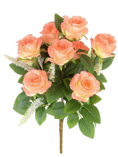 Букет бутонов роз Турифф — персиковое - Фото 2 | Компания «Венок»