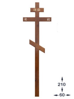 Купить дубовый стандартный крест КДД-03 с доставкой в спб