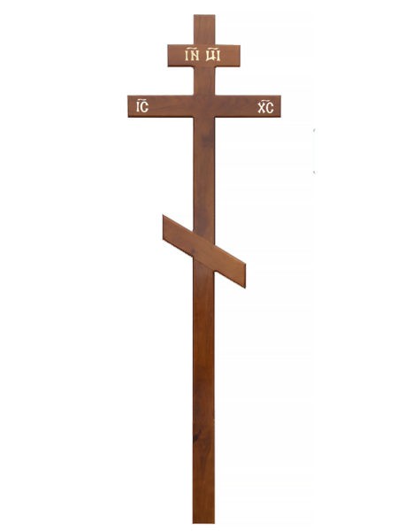 Крест дубовый православный КДД-03 - Фото 2 | Компания «Венок»