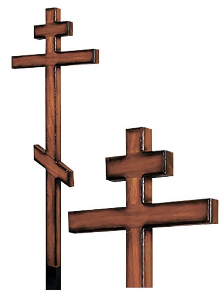 Крест дубовый православный КД-61 - Фото 2 | Компания «Венок»
